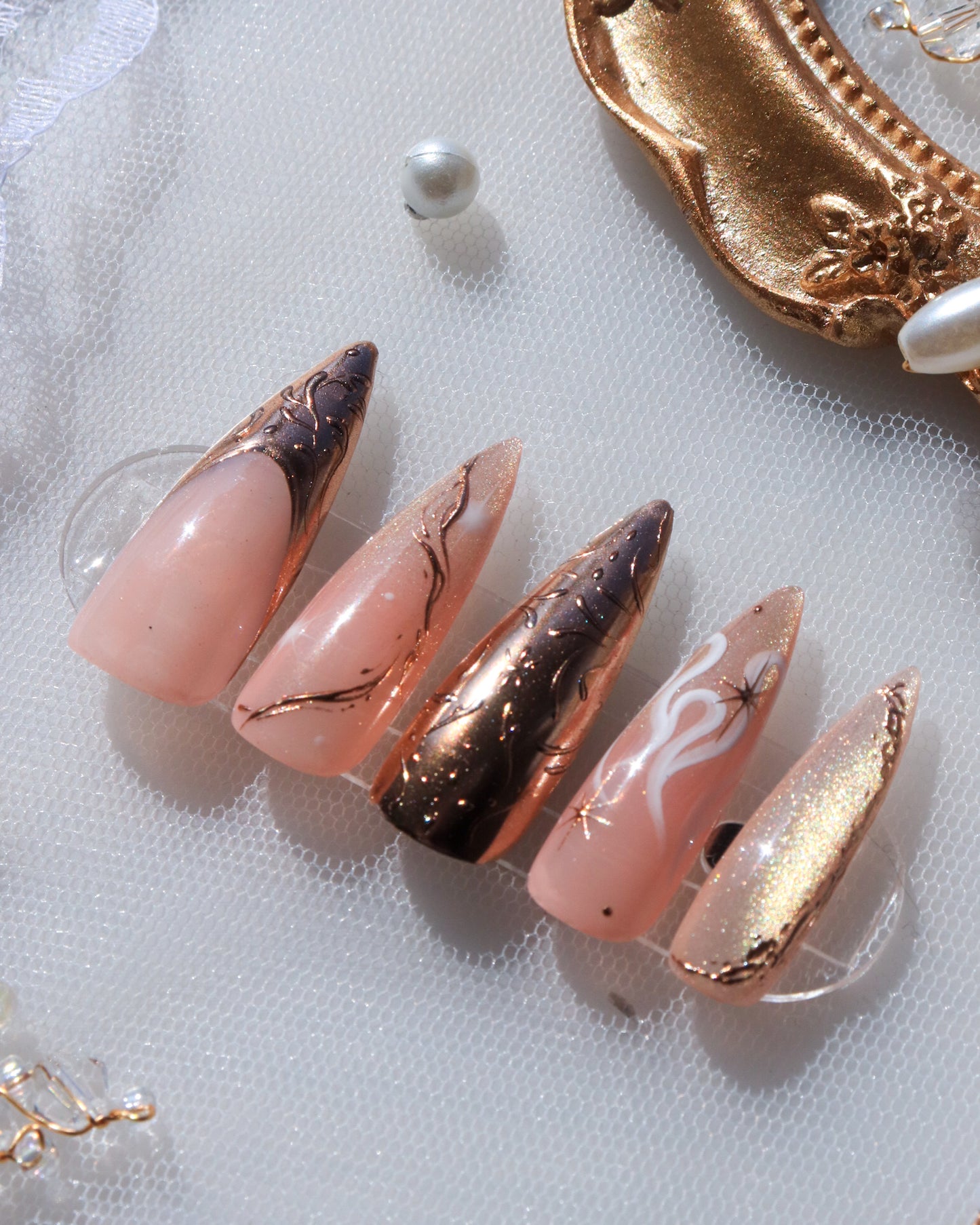Stay Gold inspired (Rose Gold Ver.) — Extra Short