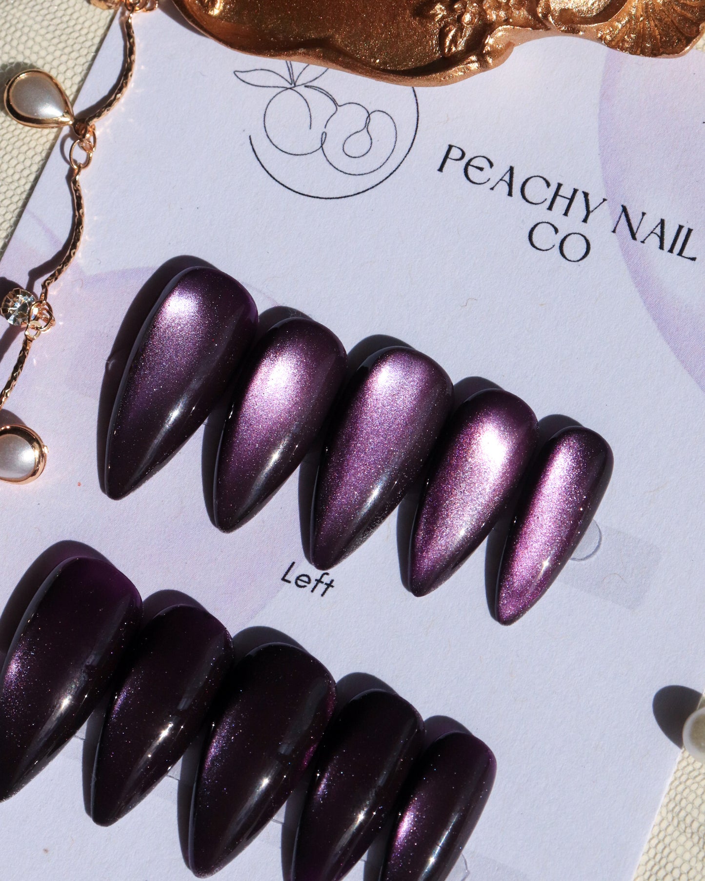 Amethyst Cat Eye