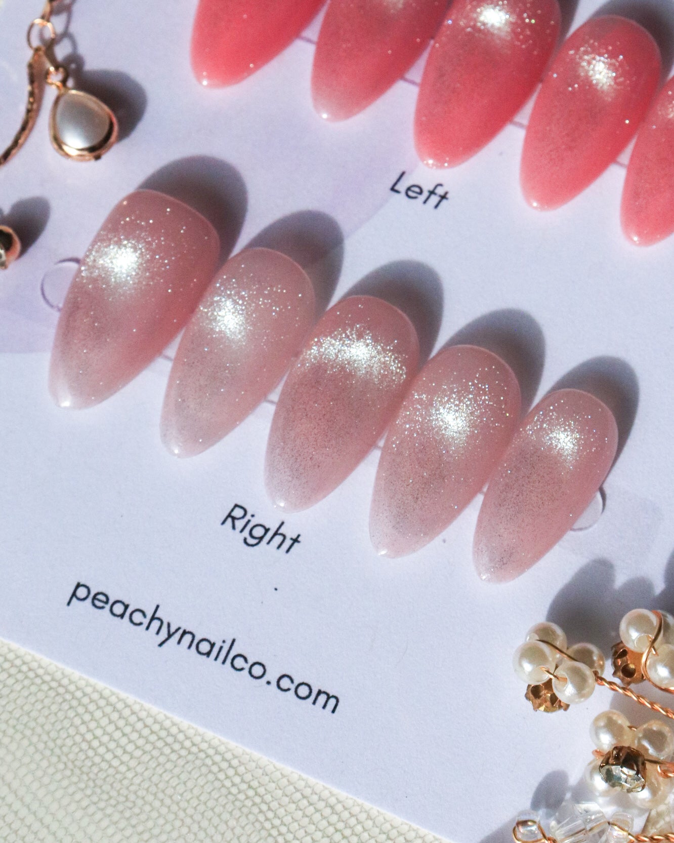 Rose Cat Eye Light Chasing
