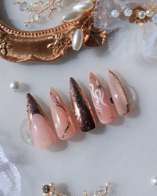 Stay Gold inspired (Rose Gold Ver.) — Extra Short