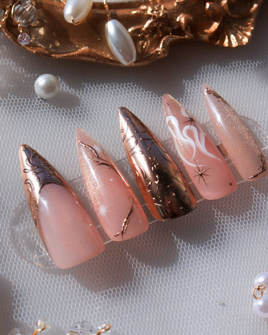 Stay Gold inspired (Rose Gold Ver.) — Extra Short