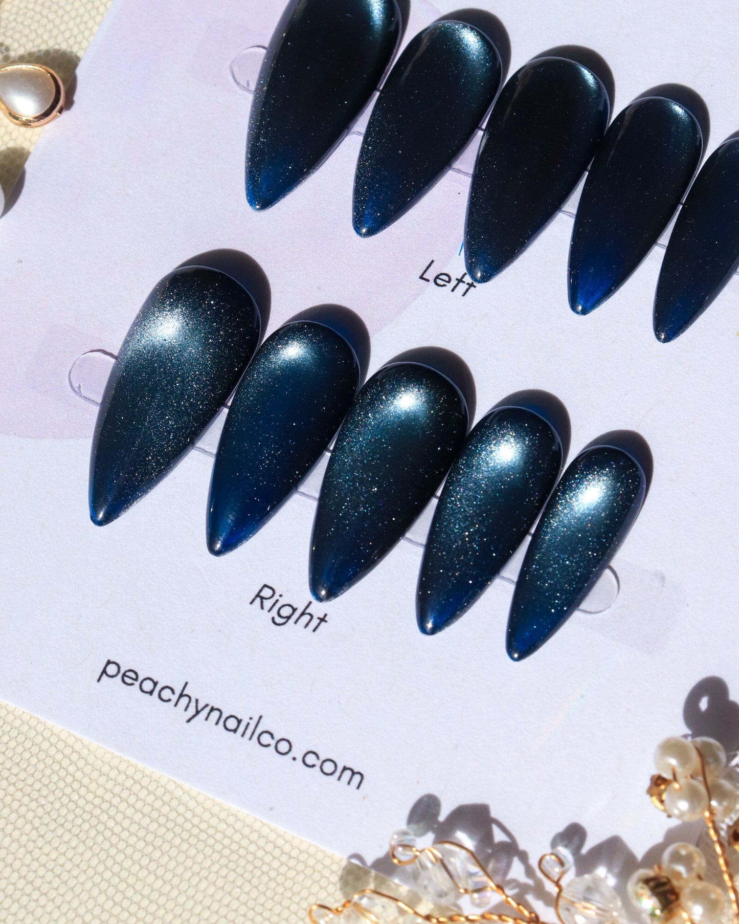 Sapphire Cat Eye Light Chasing
