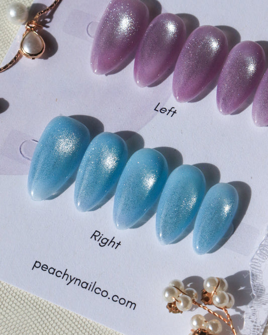 Ocean Cat Eye Light Chasing — Extra Short