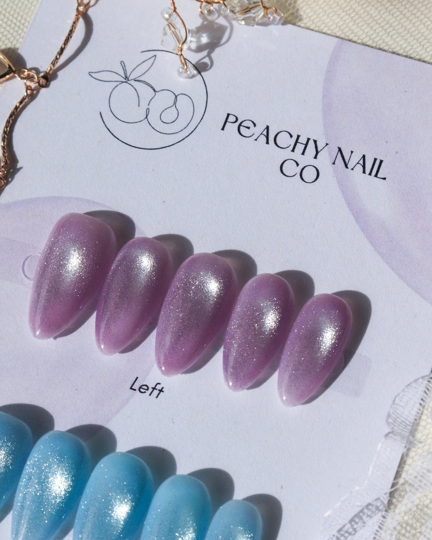 Lilac Cat Eye Light Chasing
