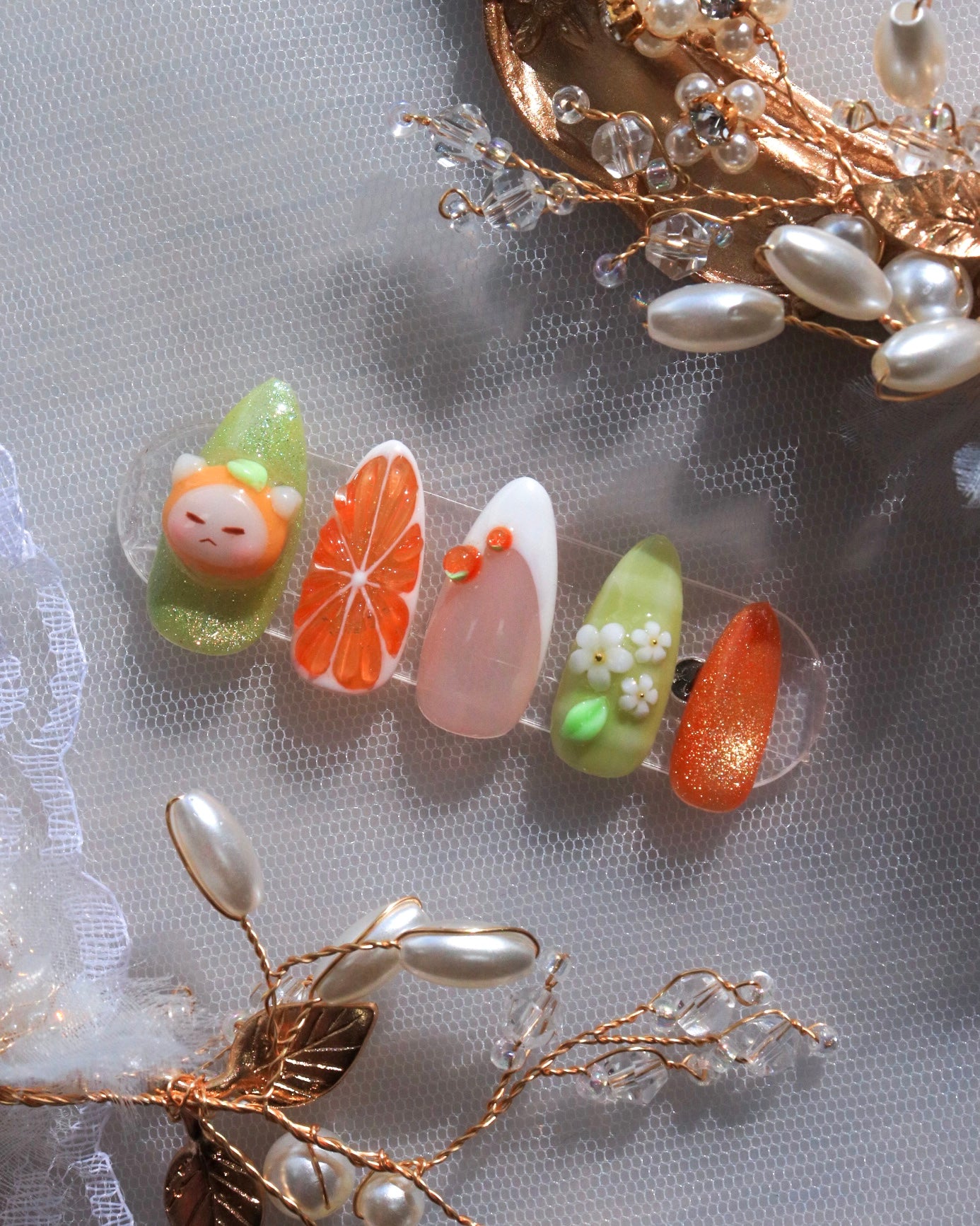 Tangerine Yoonkitty  — Extra Short
